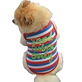robiearかわいいペット子犬ペット服ベストTシャツアパレル L