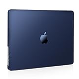 MOSISO 対応機種 MacBook Pro 14インチ ケース M5 M4 M3 M2 M1チップ A3434 A3112 A3185 A3401 A2918 A2992 A2779 A2442(2025-2021リリース、保護ケース 超薄型 スリム 自然なオリジナル色 (プラスチック)ハードシェルカバー(ミッドナイト ブルー)
