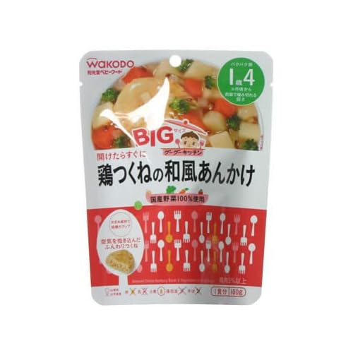 和光堂 グーグーキッチン 鶏つくねの和風あんかけ