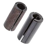 F Fityle 高品質　CNCルータ部品用チャック　炭化物製　ツール8＆6.35ミリメートル　12.7ミリメートル