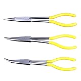 ラジオペンチ メンテナンス ツール プライヤー ロング ノーズ DIY 工具 セット 修理 (A／0°・25°・45°)