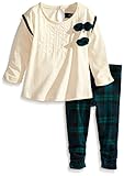 a.b.s. by Allen Schwartz Baby Girls ' Anabelleレギンスセット カラー: オフホワイト