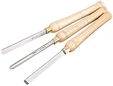 Woodstock D3785 Lathe Chisel Set, 3-Piece [並行輸入品]