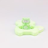 Mamimami Home　歯固め　はがため シリコーン製 洗熊　95*71*11 mm/ミニクーン 32x23mm 赤ちゃん　喜んで　チュアブルおもちゃ　出産祝いにお薦め 誕生日 誕生祝い 歯固め 