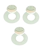 Angel Dear 3個リングRattlesセット、グリーンFroggy