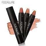 robiearセクシーベルベットマットカラークレヨンメイクアップ鉛筆3点/セットレッドlong-lasting One Size レッド Robiear-635J