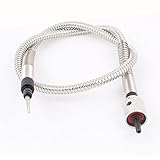 uxcell　フレキシブルシャフト　レンチ　柔軟なフレックスシャフト　100cm全長　ロータリー研削盤ツール　メタル製