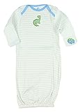 Gerber 男女兼用 ベイビーガウン 2枚パック  US サイズ: 0 - 6 Months カラー: ベージュ