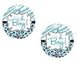 loonballoon Giraffe It 's A BoyベビーシャワーSweetサファリジャングルZebra ( 2 ) 18 " Mylar Balloons