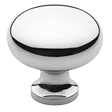 Baldwin 4706.260.BIN Classic Design 1-1/4-Inch Diameter Cabinet Knob, Chrome by Baldwin
