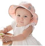 【Kan Sei＋】手洗い つば広 5cm　100％コットン 紫外線 uvカット 日よけ (ピンク)