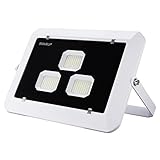 【SMARUP】150W LED投光器 薄型LEDライト 広角広範囲昼光色 IP66防水防塵 室内 屋外照明 １年保証(150Ｗ)