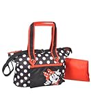 Minnie Mouse "Bow Adjustment" Large Diaper Bag - black, one size by Disney [並行輸入品]