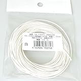 サンコー UL1007 AWG28 白 1.2mm 10m(±2%) UL1007白AWG28L10