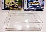 Nintendo DS NTSC専用ボックスプロテクターハートゴールド/ソウルシルバーケース2個。