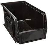 Quantum qus230プラスチックストレージStacking Ultra Bin 1 ブラック QUS230BK