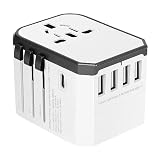 Evershop 海外 変換プラグ 全世界対応 4種セット(A/C/O/BF) ACアダプター 4つUSB TYPE-C 2000W/8A 5.6A Cタイプ,BFタイプ,Aタイプ,Oタイプ 海外旅行 変換プラグ 海外 コンセント 海外旅行用マルチプラグ 海外用変換プラグ 変換器 海外 コンセント 変換 マルチ変換プラグ 海外旅行用 コンセント 海外 bf 変換プラグ 旅行便利グッズ