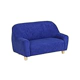 arne ミニソファー 2人掛け キッズソファ 布張り Petit 2P Z13 ウルトラマリン