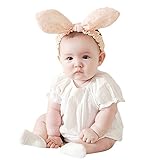 サクララ （Sakulala）リボン ヘアバンド ヘアターバン ヘアアクセサリー　ウサギ 耳 蝶結び カチューシャ ベビーキッズ 赤ちゃん 子供 出産祝い プレゼント 写真小道具 ヘッドウェア 超可愛