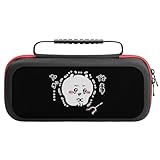 Switchケース ちいかわ Switchカバー Switchキャリングケース ゲーム機収納袋 ニンテンドースイッチケース おしゃれ 大容量 収納バッグ ゲームカード20枚収納 小物収納 全面保護 旅行用 持ち運び便利 プレゼント