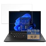 FILMEXT フィルム Lenovo ThinkPad X13 Gen 4 (AMD) 用 保護フィルム ブルーライトカット フィルム 超透明