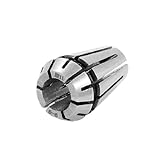 uxcell ER11精密　スプリングコレット　クランプ フライス工具　範囲5?6mm　 シルバートーン