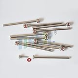 10 PC 1/8 「シャンクマンドレルアーバーの宝石屋のための Dremel 1-7 / 8 「 Tool ( ツール ) 」 ( 47 mm ) の長さ
