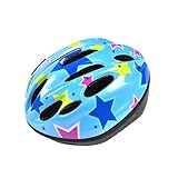 [AMANGU]　自転車ヘルメット　サイクリング　キッズ　子供用　ジュニア　安全　高剛性　軽量　ベンチレーション　バックル式あごひも　サイズアジャスター付き　通学　通勤　スポーツ　　スクーター　ボード