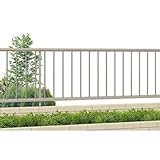 三協アルミ　形材フェンス　マイエリア2　本体　H800　JB1F2008　●4枚セット　【アルミフェンス　柵】 　ホワイト