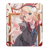 VTuber しぐれうい 74マウスパッド ゲーミング デスクパット 布製 ゴム底面 防水 滑り止め マウスパッド 大判 デスクマット テーブルマット キーボードパッド