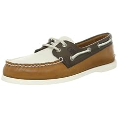 Sperry Top-Sider Authentic Original Boat Shoe: Dark Brown / Tan