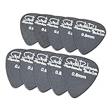 StudioDaydream スタジオデイドリーム ピック 10枚セット 0.8mm ティアドロップ ポリアセタール ブラック