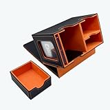 CRAFT CROWN 推し窓デッキケース Large/PUレザーデッキボックス/窓付き (グレー)