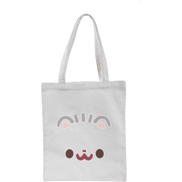Amazon | ポメラニアンもち (手作り風) トートバッグ キャンバス 大