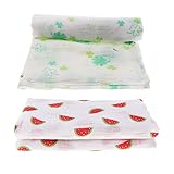 Perfk 赤ちゃん毛布　看護用カバー　ベビーカー毛布　2枚セット　