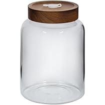 Amazon｜myoseya ガラス保存瓶 ボロシリケート素材 大容量 密閉容器