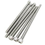 M6 六角穴付きボルト 6本入り 304ステンレス 各サイズ 10mm 20mm 30mm 40mm 50mm 60mm 70mm 80mm 90mm 100mm 110mm 120mm 130mm 140mm 150mm DIN912 シルバートーン (M６－１１０ｍｍ ６本)