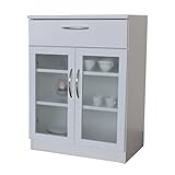 完成品 キッチンラック キッチンキャビネット 食器棚 アブレスト コンパクト 幅60cm ミニ 調理台