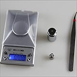 デジタルスケール 【0.001g～50g】 精密はかり DC3V ジュエリー 貴金属計量器 ポケットスケール