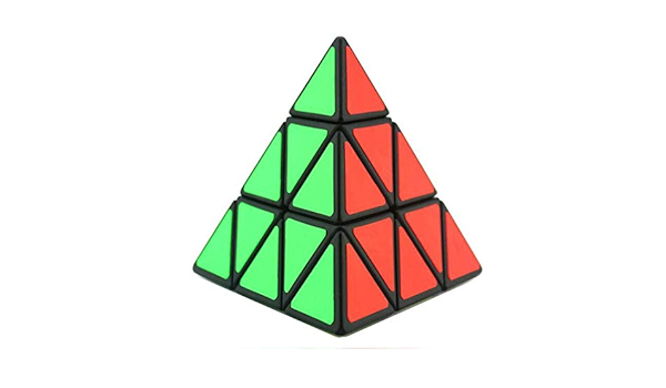 Amazon Hefuo ルービックキューブ 三角キューブ キューブ 立体パズル ピラミッド 4面体 競技専用 脳トレ おもちゃ 減圧おもちゃ 立体パズル おもちゃ