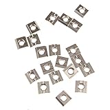 Dovewill 全４種類　四角ナット　スライドナット　30系列　アルミ　プロファイルスロットモデル　約20個入り - M8