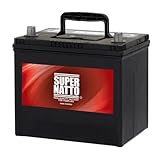 SUPER NATTO （スーパーナット）自動車用バッテリー（充電制御車対応）90D23R バッテリー無料回収チケット付き (55D23R,60D23R,65D23R,70D23R,75D23R,80D23R,90D23R互換) (長寿命・2年保証付き)
