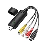 karonpeln USB2.0 ビデオキャプチャー gv-usb2 キャプチャーボード ビデオ/VHS DVD ダビング パソコン取り込み ビデオキャプチャー