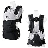 リルベビー LILLEBABY 抱っこ紐 【正規代理店輸入】 COMPLETE 6-in-1 6WAYベビーキャリア リュクスゴールドトリム(ブラック) lb0009-01 新生児(3.2kg)-約4