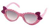 Nice Days（ナイス　ディズ）　ファッションベビーサングラス　蛤蟆镜　紫外線防ぎ　蝶結び (ピンク)