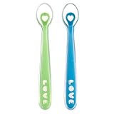 Munchkin 2 Pack Silicone Spoons, Green/Blue by Munchkin [並行輸入品]