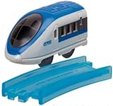 カプセルプラレール 特別番外編 新幹線スペシャル ［10.500系新幹線 後尾車＋曲線レール］(単品)