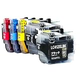 Ecoink 【純正同等顔料ブラック】LC411-4PK+1BK ブラザー brother 顔料ブラック 互換インクカートリッジ 大容量 DCP-J928N-W/B DCP-J926N-W/B DCP-J915N DCP-J914N DCP-J528N DCP-J526N DCP-J1800N MFC-J939DN/DWN MFC-J905N MFC-J904N MFC-J739DN/DWN