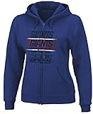 新しいYork GiantsレディースFootballクラシックIVフルジップフード付きスウェットシャツby VF