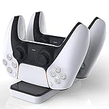TATUM PS5コントローラー用充電スタンド デュアルセンス用充電器 2台同時充電 PlayStation5コントローラー用充電スタンド Type-C端子分離型 USB-TYPEC